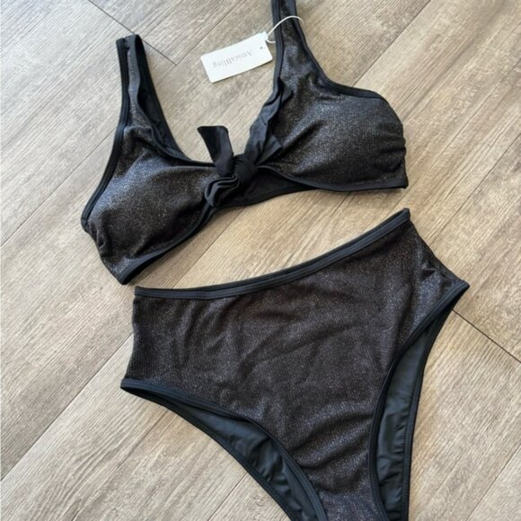 AMICABLING shimmery swimming set 🖤 - Picture 8 of 14